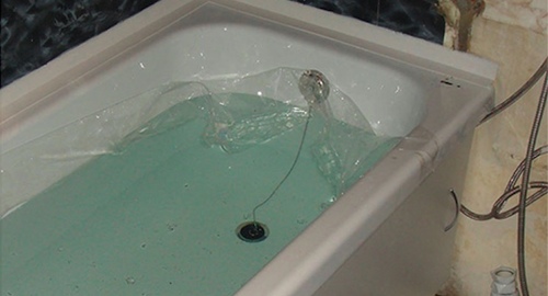 Установкой акрилового вкладыша | Волоколамская